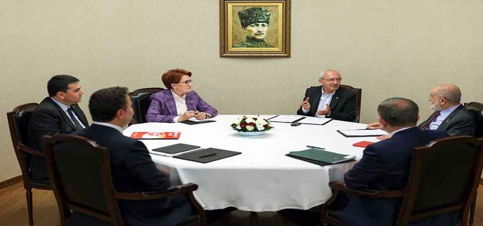 Altılı Masa’dan sonra ortak açıklama çıkmadı, peki toplantıda ne koşuldu?