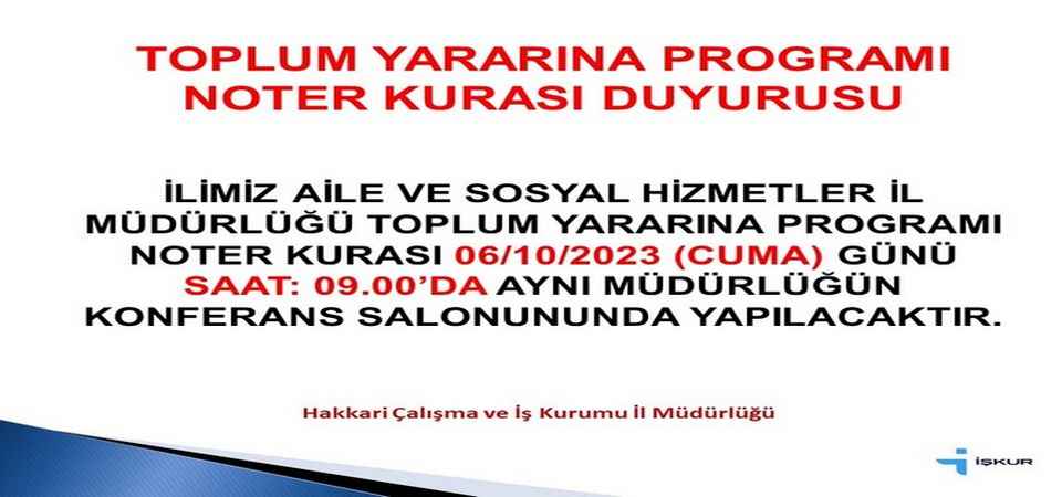 TYP Aile Sosyal Hizmetler kurası Cuma günü yapılacak