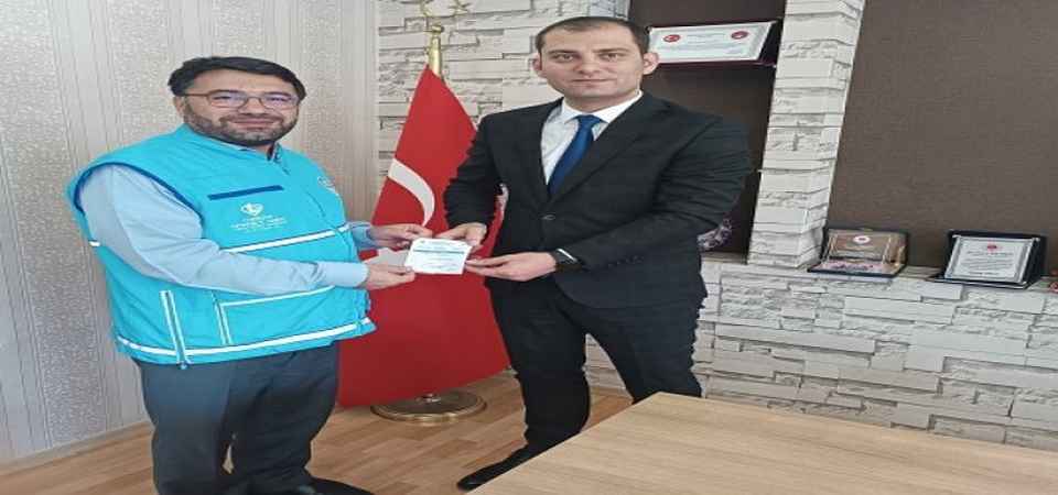Başsavcı Ünlüsoy TDV'ye kurban bağışında bulundu