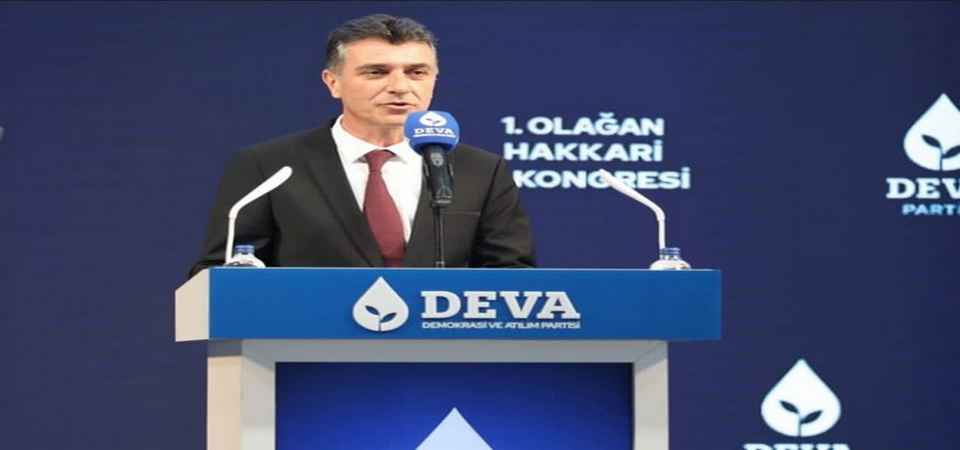 Hakkari DEVA Partisinden basın açıklaması