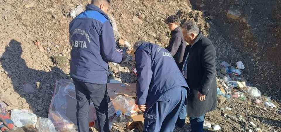 Tarihi geçmiş ürünler imha edildi