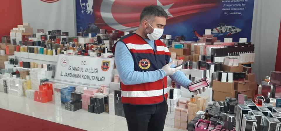 Jandarma'dan sahte parfüm operasyonu