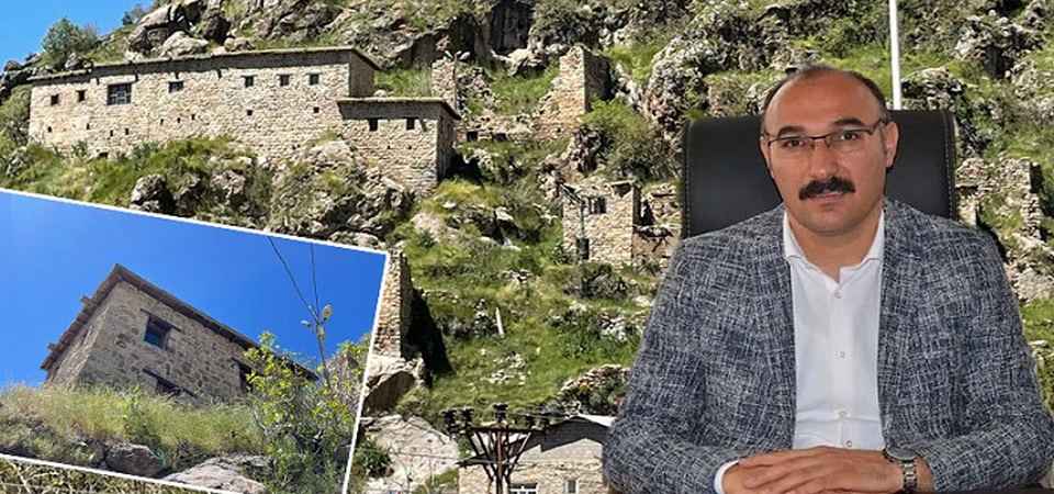 Çukurca'da 400 yıllık kale evler Restore edilmeyi bekliyor