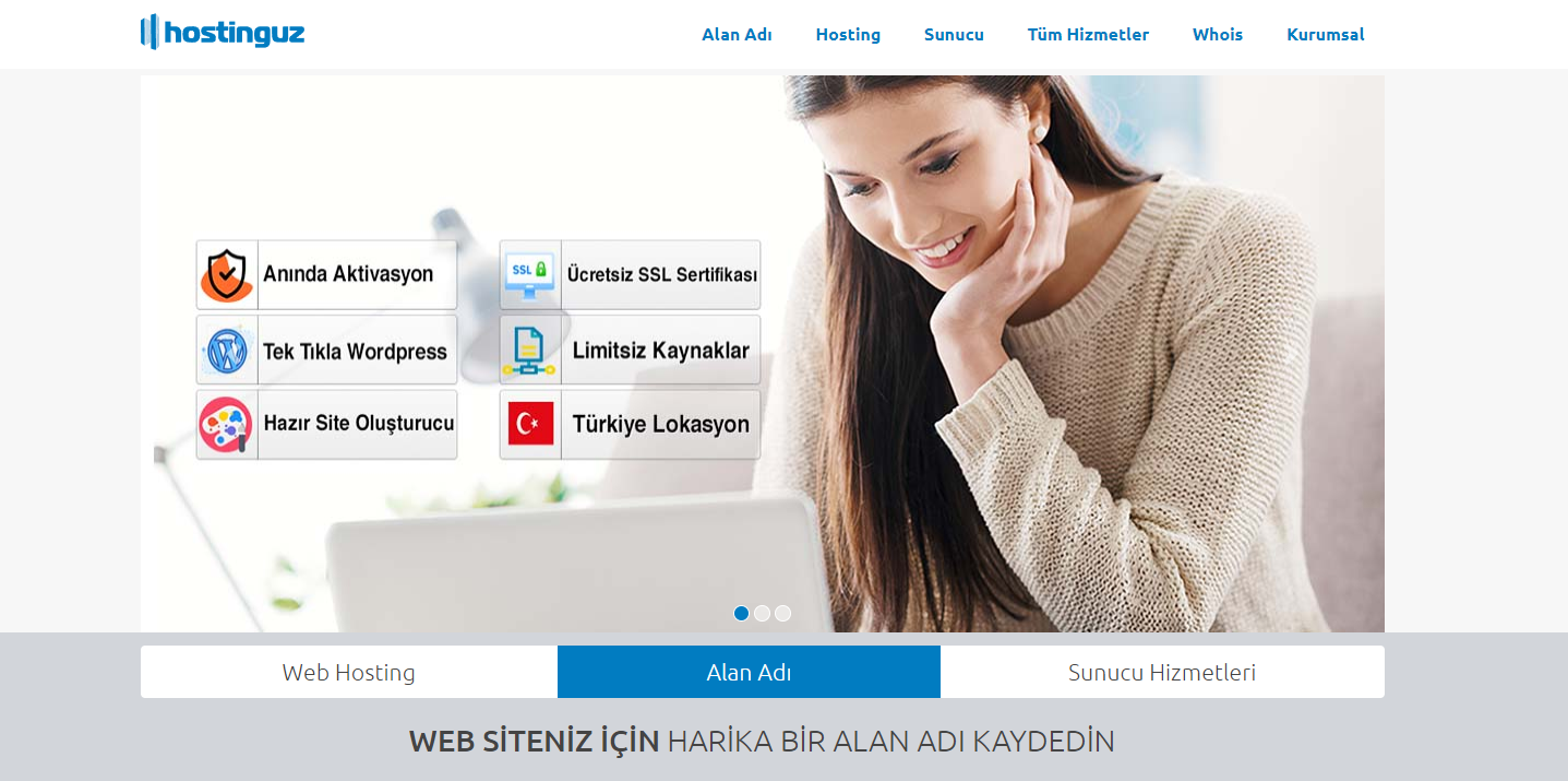 HOSTİNGUZ DÜNYAYA AÇILIYOR