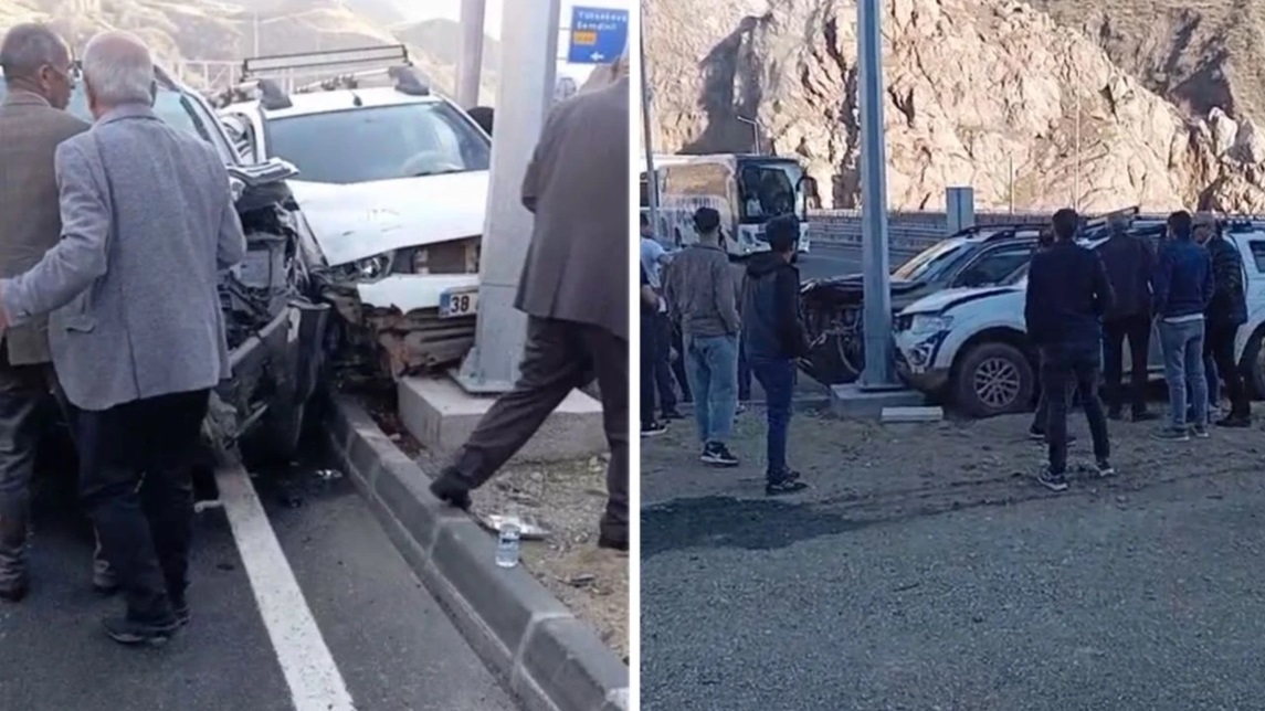 Yeniköprü'de kaza: 2 kişi yaralandı