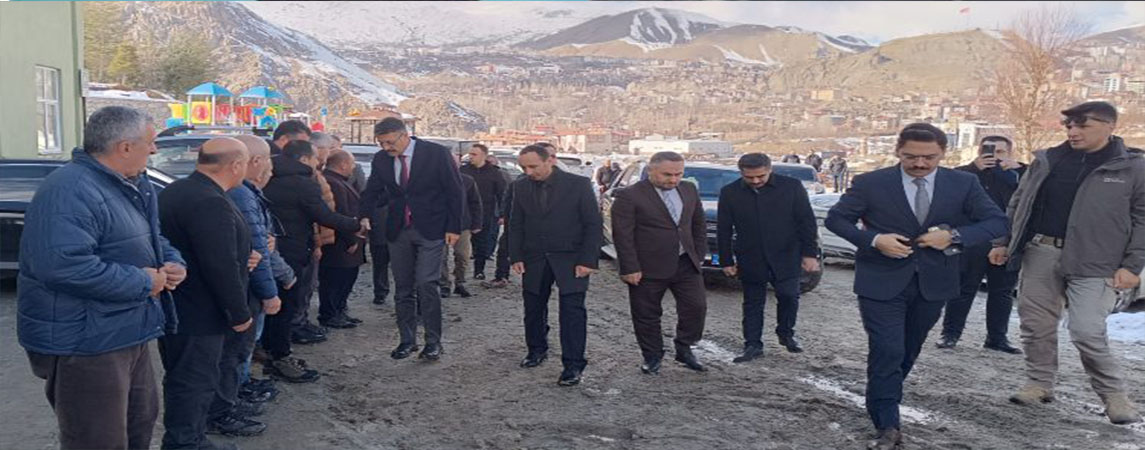 Vali Çelik ve Mahmutoğlu Taziyeye Katıldı