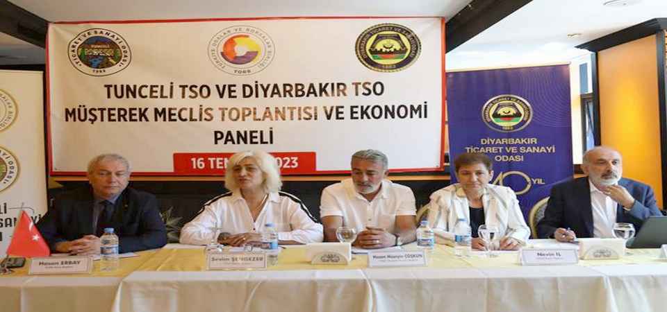 Diyarbakır ve Dersim ekonomi ve istihdam için bir araya geldi
