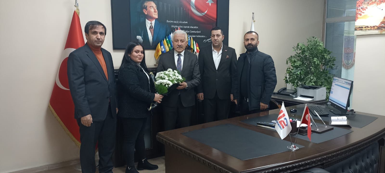 MHP İL TEŞKİLATINDAN 112'YE ZİYARET