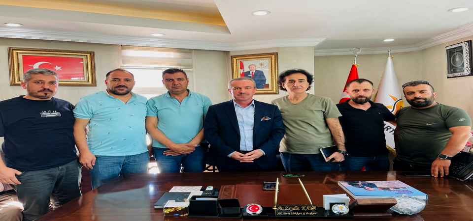 BAŞKAN KAYA’YA BASIN ZİYARETİ!