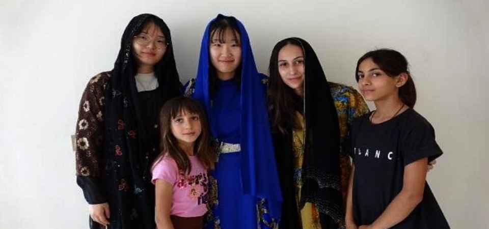 Yüksekovalı Vekalet, Güney Koreli öğrencileri evinde misafir etti