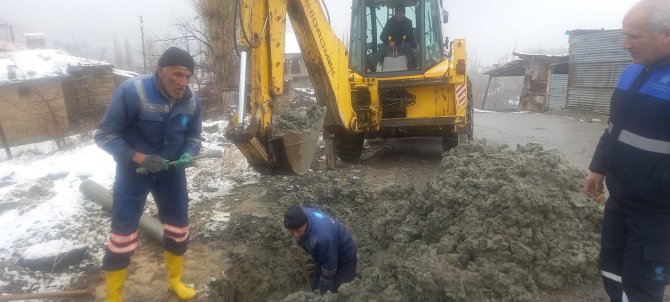 Tahliye vanasında oluşan arıza giderildi