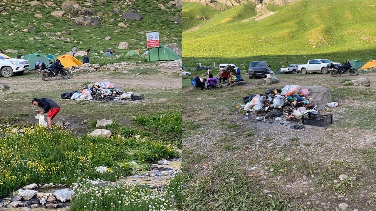 Hakkari'nin Saklı Cenneti çöpten geçilmiyor