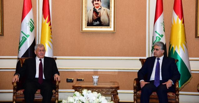 Irak Cumhurbaşkanı Reşid Erbil’de