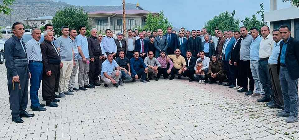 Ak Parti’nin Hakkari’deki seçim çalışmaları sürüyor