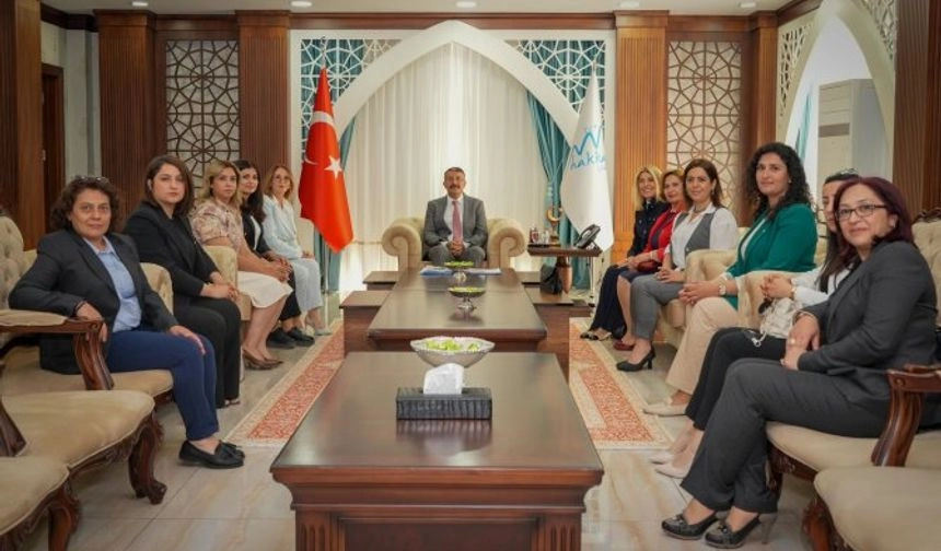 TOBB Kadın girişimciler'den Vali Çelik'e ziyaret