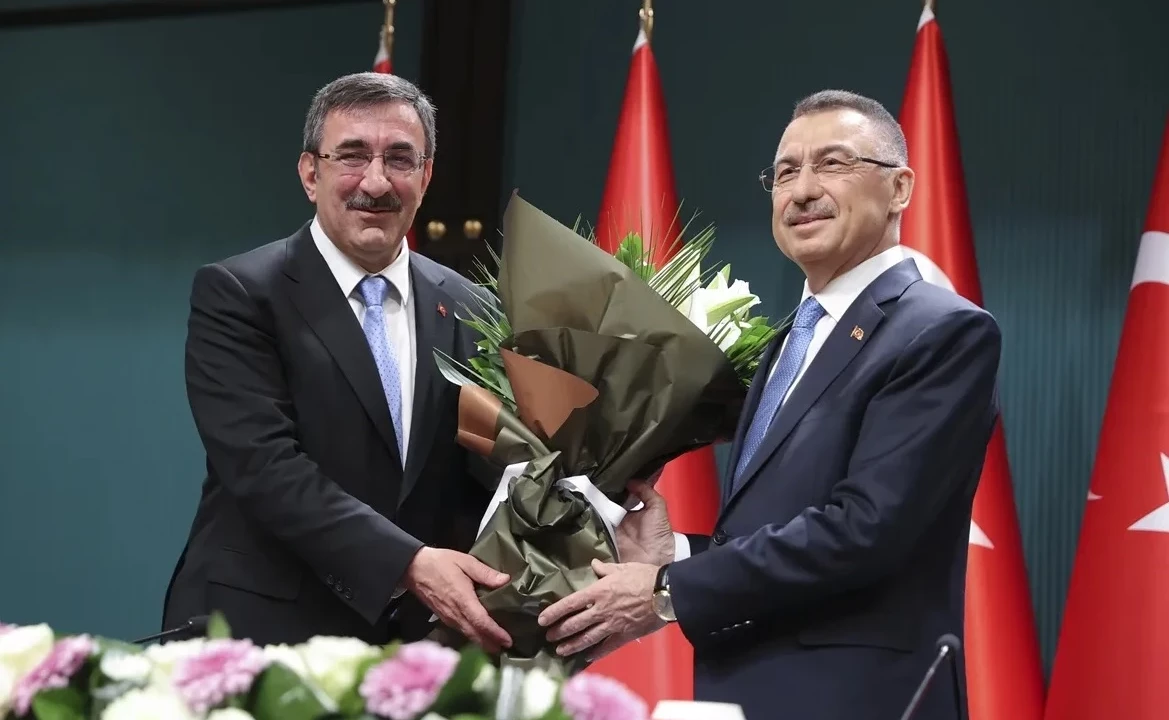 Cumhurbaşkanı Yardımcısı görevini devralan Yılmaz: Yönetirken temel ilkemiz adalet olacaktır