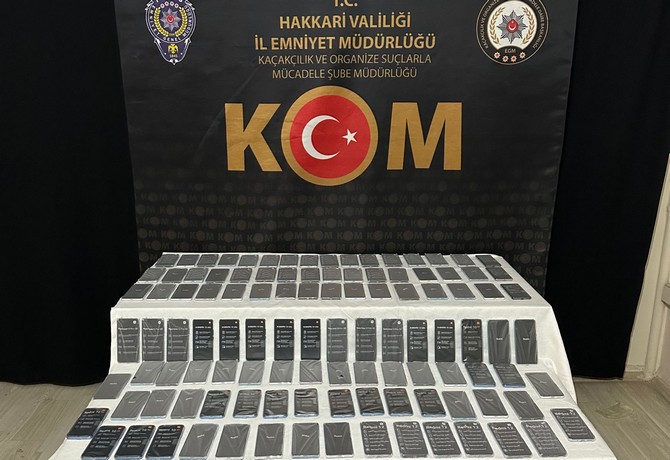 Hakkari'de kaçakçılık operasyonu 6 gözaltı