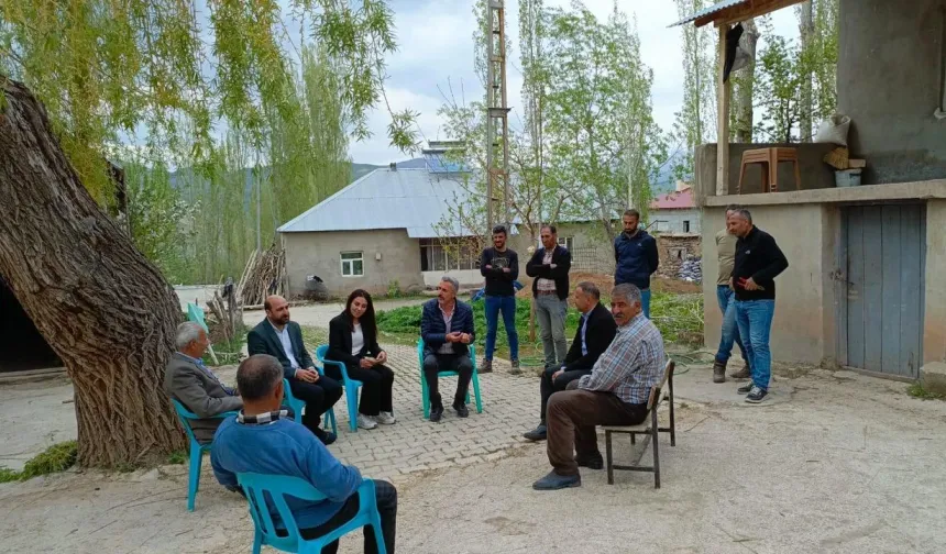 İl Genel Meclisi üyelerinin köy ziyaretleri başladı