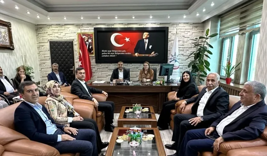 Zeydan'dan Yüksekova Belediyesi'ne ziyaret