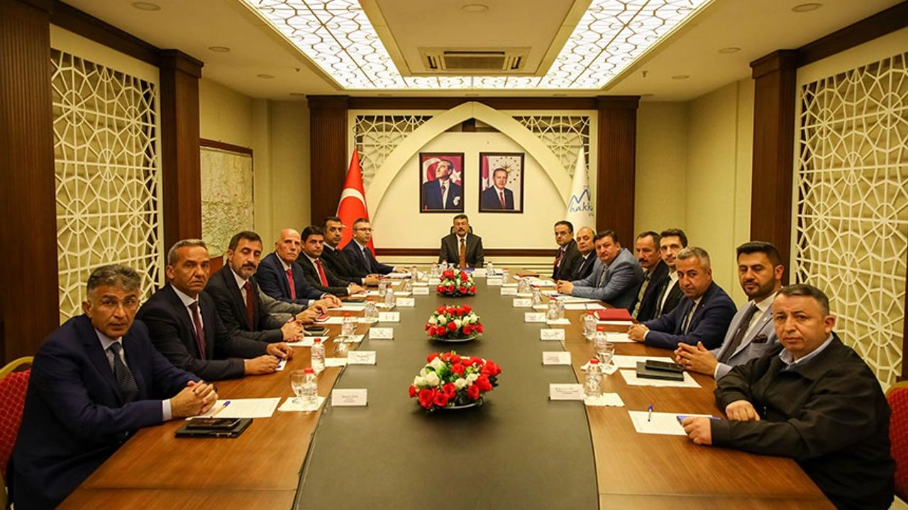 Hakkari İimek Toplantısı Yapıldı 