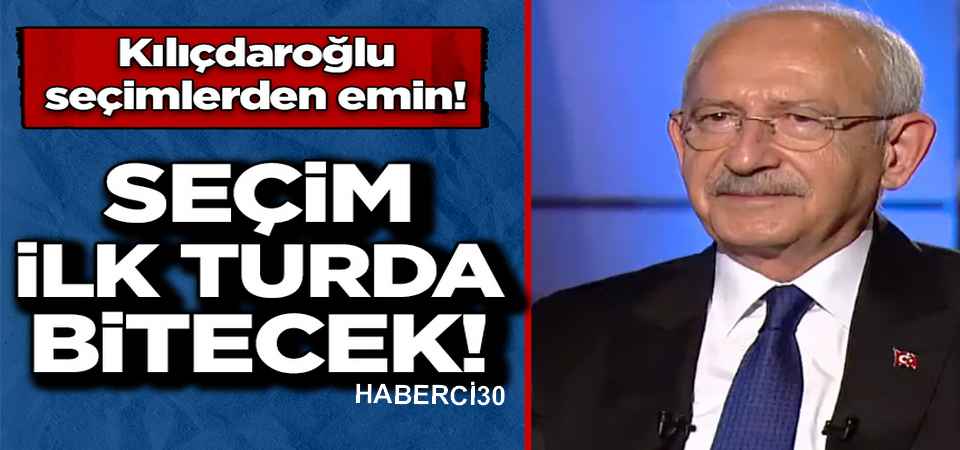 Seçimler ilk turda bitecek