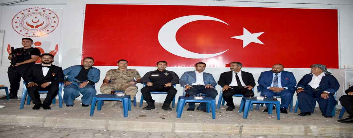 Beytüşşebap’ta Şehit oğluna görkemli düğün  