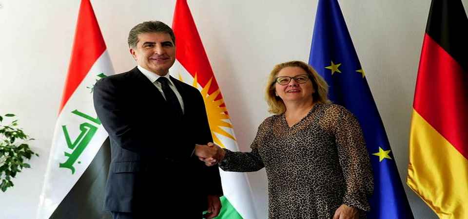 Başkan Neçirvan Barzani Ekonomik  Bakanı ile bir araya geldi
