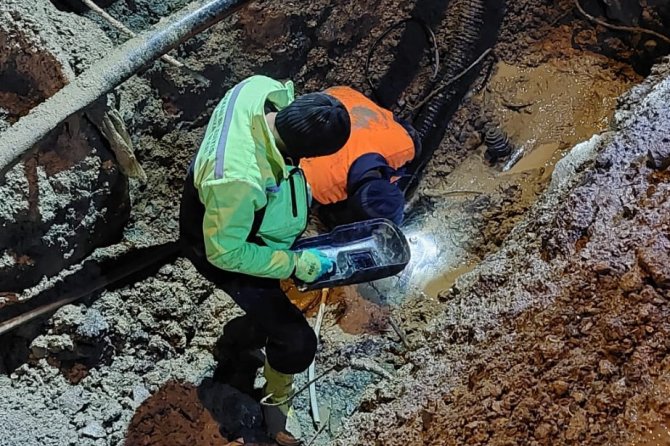 Hakkari’de su şebekesi arızalandı
