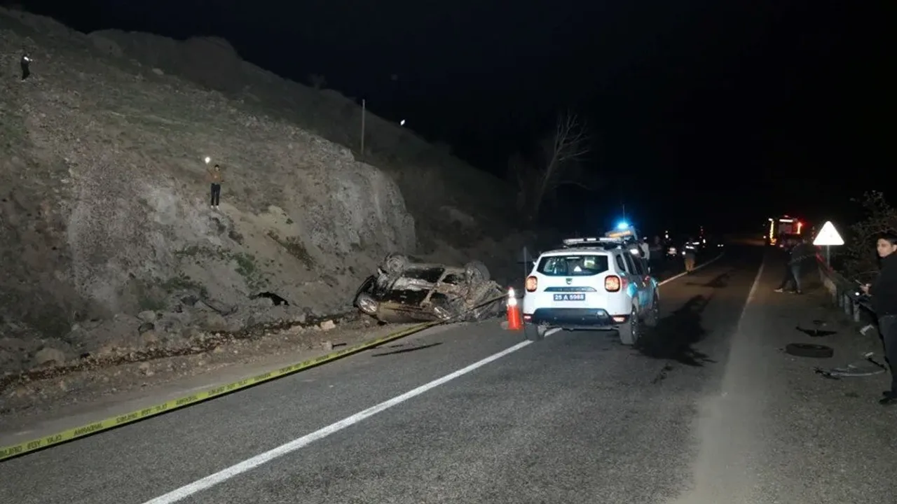 Feci kaza: 3 ölü, 2 yaralı