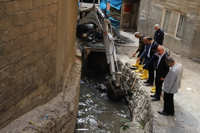 Belediye Temizlik İşleri Müdürlüğü dere yataklarında çalışma başlattı