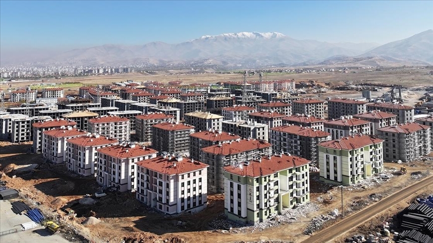 Depremin merkez üssü Pazarcık’ta üçüncü etap konutlarda sona gelindi
