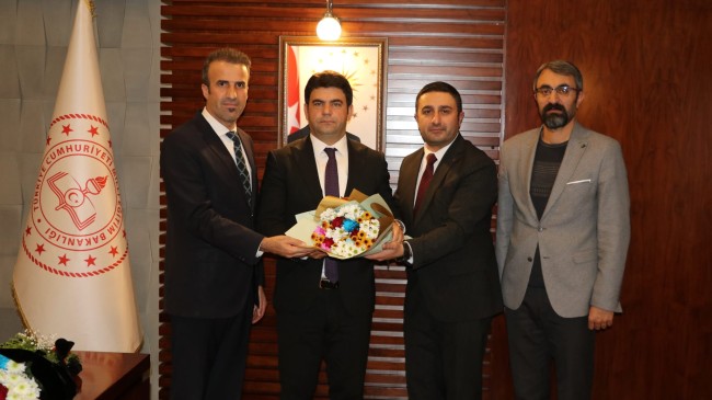 Okul Yöneticilerinden İl Milli Eğitim Müdürüne Ziyaret