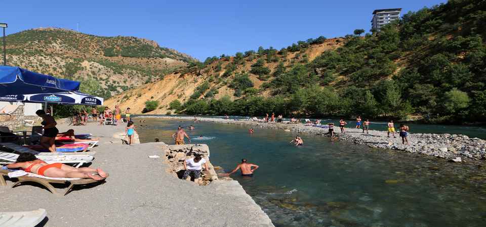Munzur Vadisi turistlerin gözdesi olmuş