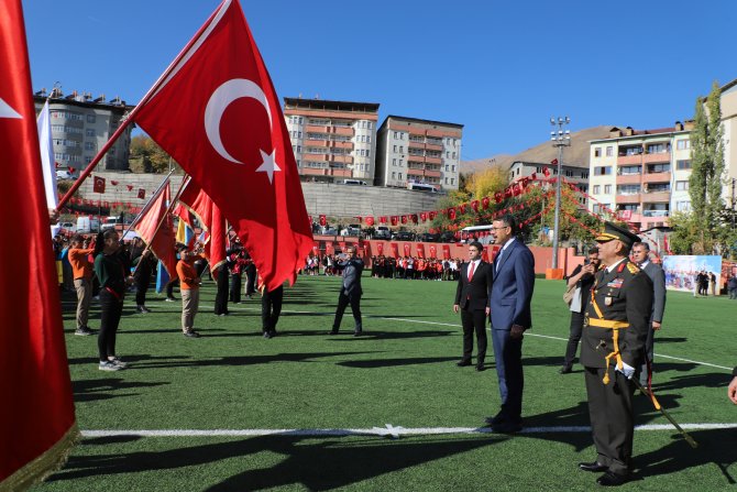 HAKKARİ'DE 29 EKİM CUMHURİYET COŞKUSU